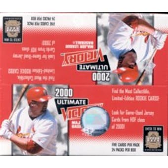 2000 Upper Deck Ultimate Victory Baseball Box