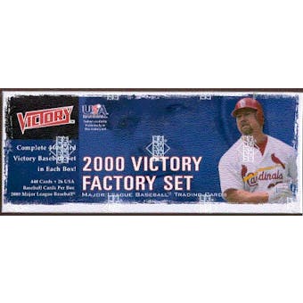 2000 Upper Deck Victory Baseball Factory Set (box)