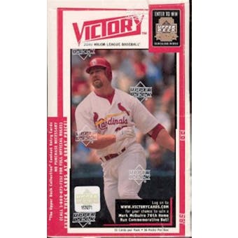 2000 Upper Deck Victory Baseball Hobby Box