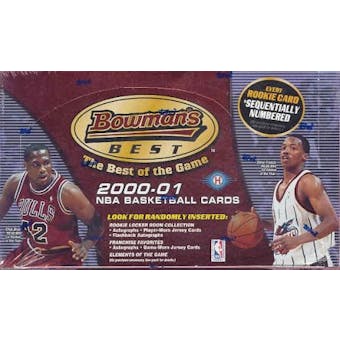 2000/01 Bowman's Best Basketball Hobby Box