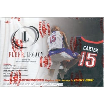 2000/01 Fleer Legacy Basketball Hobby Box