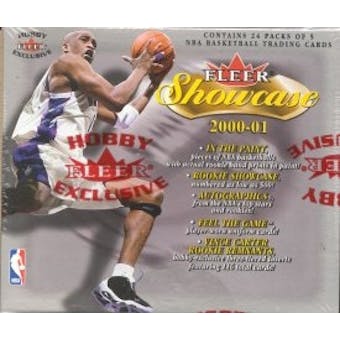 2000/01 Fleer Showcase Basketball Hobby Box