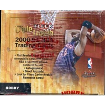 2000/01 Fleer Triple Crown Basketball Hobby Box