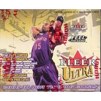 2000/01 Fleer Ultra Basketball Hobby Box