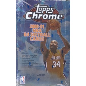 2000/01 Topps Chrome Basketball Hobby Box