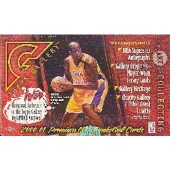 2000/01 Topps Gallery Basketball Hobby Box