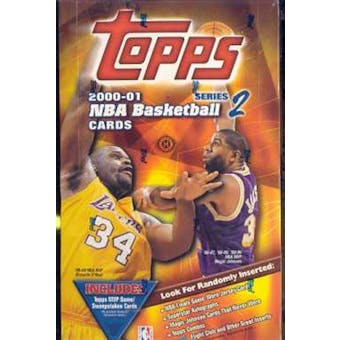 2000/01 Topps Series 2 Basketball Hobby Box
