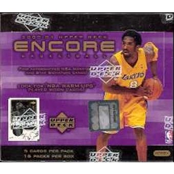 2000/01 Upper Deck Encore Basketball Hobby Box