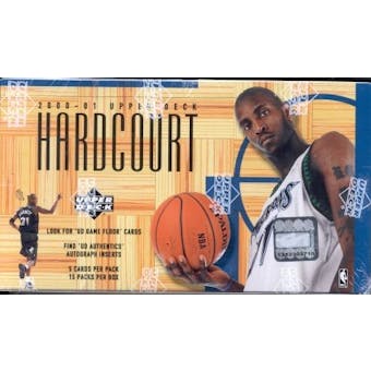 2000/01 Upper Deck Hardcourt Basketball Hobby Box