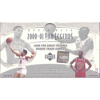 2000/01 Upper Deck Legends Basketball Hobby Box