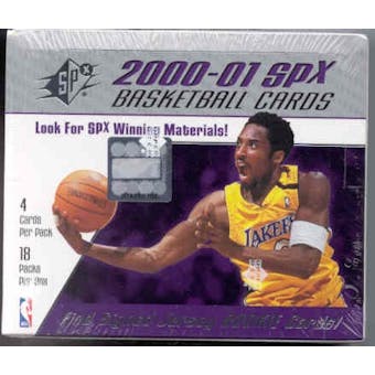 2000/01 Upper Deck SPx Basketball Hobby Box