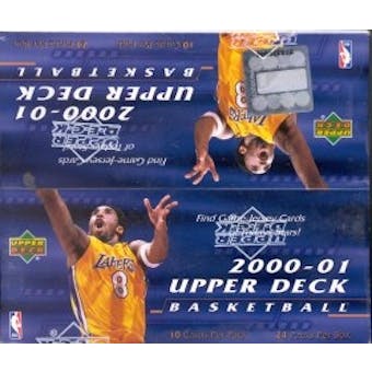 2000/01 Upper Deck Series 1 Basketball 24 Pack Box