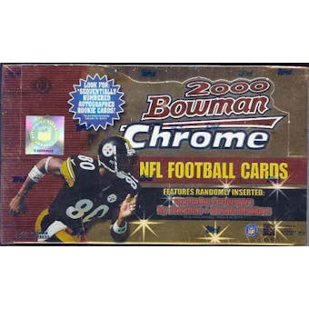 2000 Bowman Chrome Football Hobby Box