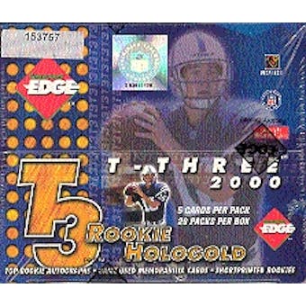 2000 Collector's Edge T-3 Football Hobby Box