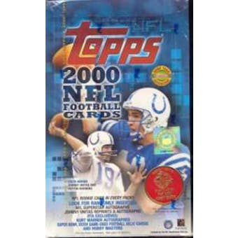 2000 Topps Football Jumbo Box (Reed Buy)