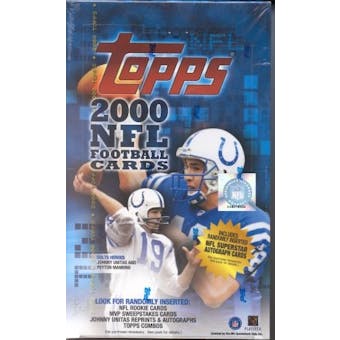 2000 Topps Football Hobby Box