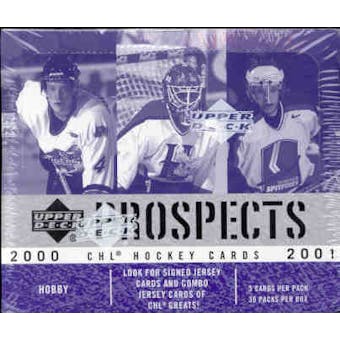 2000/01 Upper Deck CHL Prospects Hockey Hobby Box