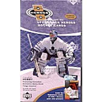 2000/01 Upper Deck Heroes Hockey Hobby Box