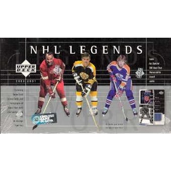 2000/01 Upper Deck Legends Hockey Hobby Box