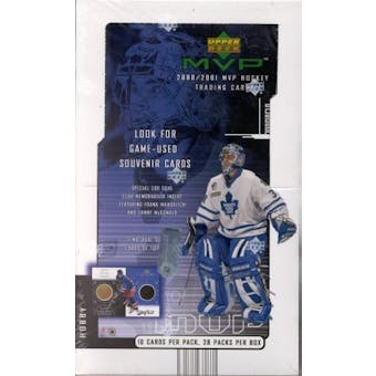 2000/01 Upper Deck MVP Hockey Hobby Box