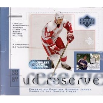 2000/01 Upper Deck Reserve Hockey Hobby Box