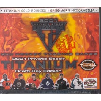 2000/01 Pacific Titanium Draft Day Hockey Hobby Box