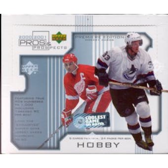 2000/01 Upper Deck Pros & Prospects Hockey Hobby Box