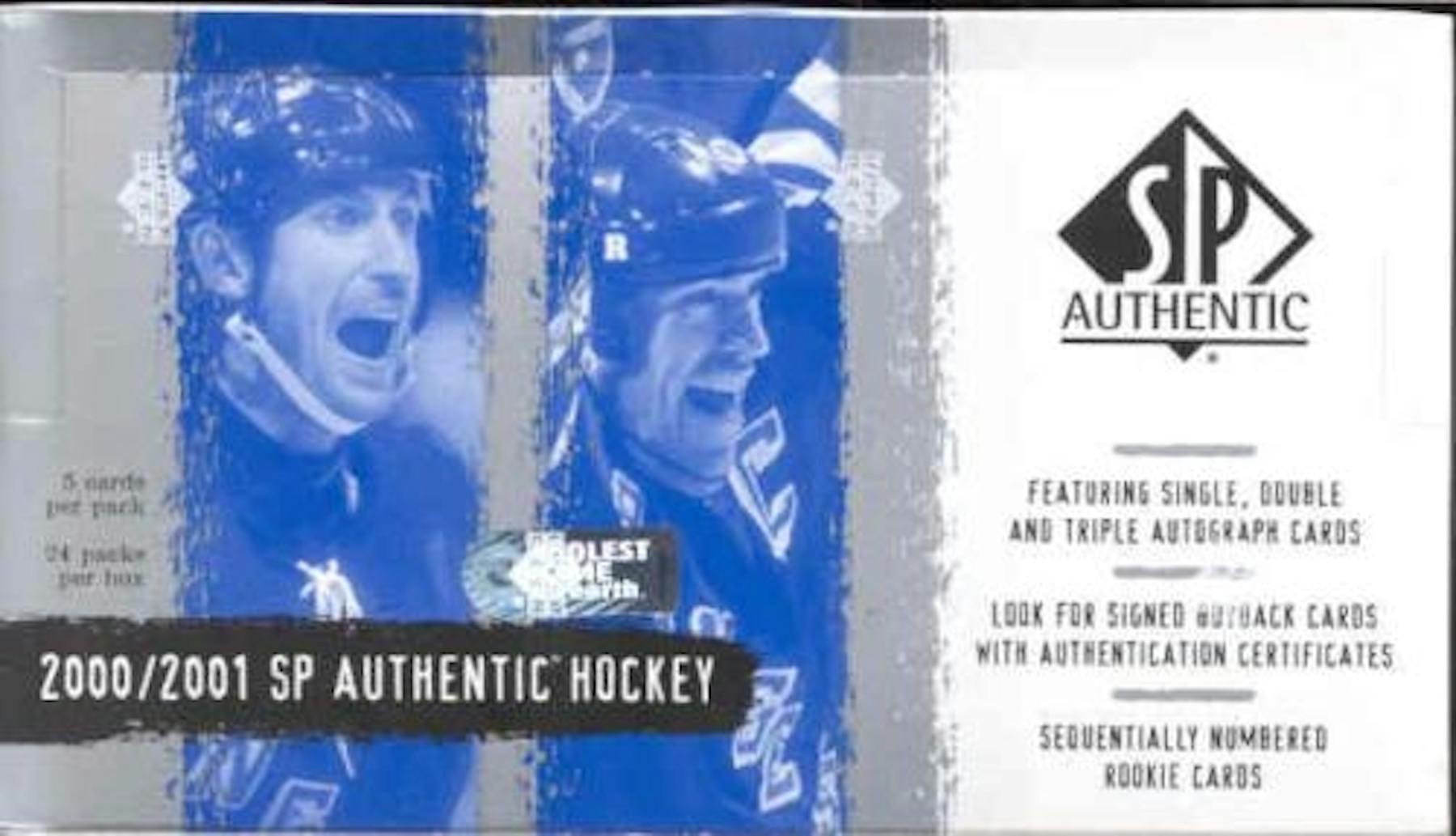2000-01 Upper Deck SP Authentic Hockey Hobby Box