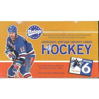 2000/01 Upper Deck Vintage Hockey Hobby Box