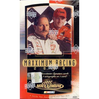 2000 Upper Deck Maxximum Racing Hobby Box