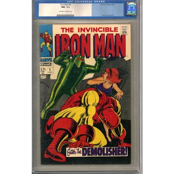 Iron Man #2 CGC 9.2 (OW-W) *0101110002*