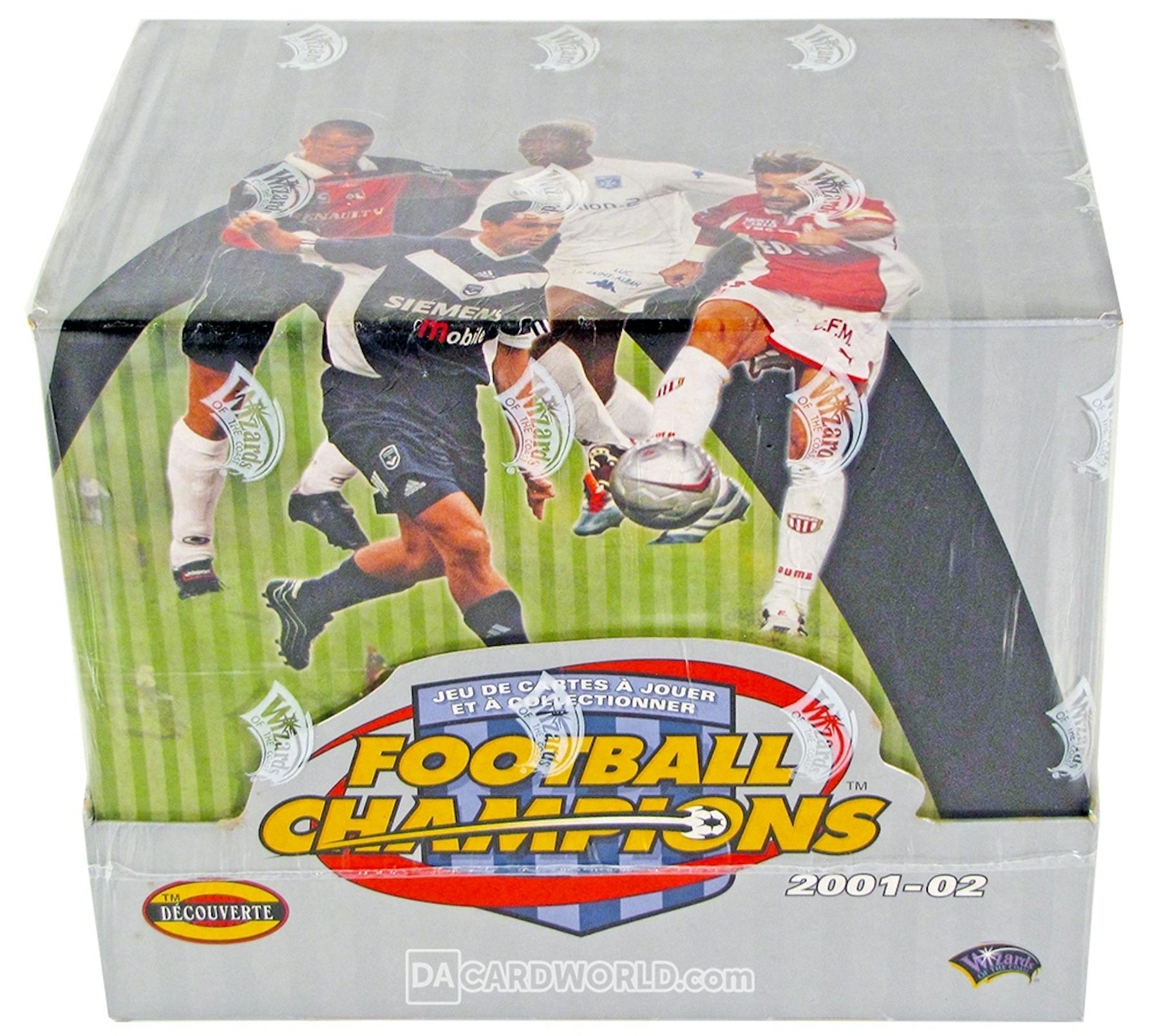 2001/02 WOTC Soccer (Football) Champions Trading Card Game French