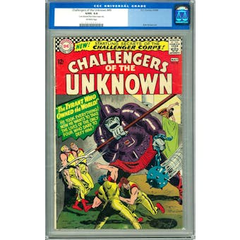 Challengers of the Unknown #49 CGC 3.0 (OW) *0103702023*