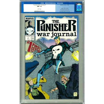 Punisher War Journal #1 CGC 9.4 (W) *0106572036*