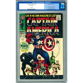 Captain America #100 CGC 8.0 (W) *0117750002*
