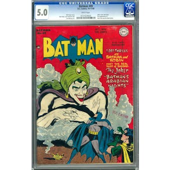 Batman #49 CGC 5.0 (W) *0121629026* DKnight2020Series1 - (Hit Parade Inventory)