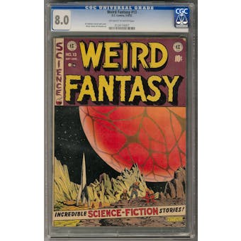 Weird Fantasy #13 CGC 8.0 (OW-W) *0124116007*