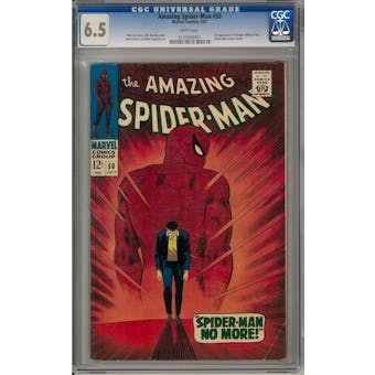 Amazing Spider-Man #50 CGC 6.5 (W) *0135848001*