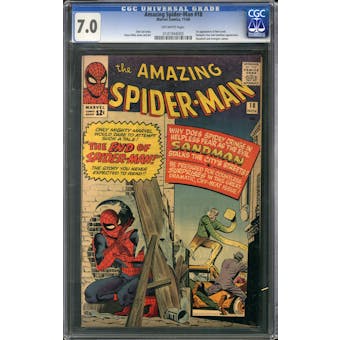 Amazing Spider-Man #18 CGC 7.0 (OW) *0141944003*