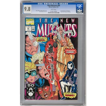 New Mutants #98 CGC 9.8 (W) *1418591013*