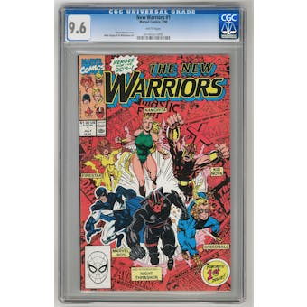 New Warriors #1 CGC 9.6 (W) *0145021006*
