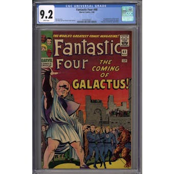 Fantastic Four #48 CGC 9.2 (W) *0145342001*
