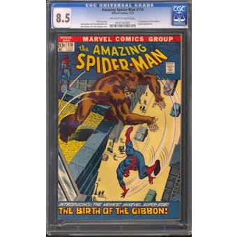 Amazing Spider-Man #110 CGC 8.5 (OW-W) *0147187003*