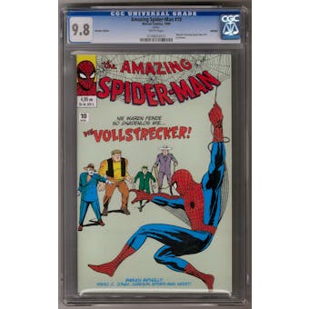 Amazing Spider-Man #10 CGC 9.8 (W) German Edition *0149603015*