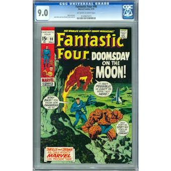 Fantastic Four #98 CGC 9.0 (OW-W) *0149625015*