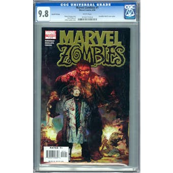 Marvel Zombies #1 CGC 9.8 (W) *0150171014*