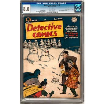 Detective Comics #119 CGC 8.0 (OW) *0151275022*