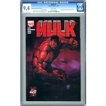 Hulk #1 Wizard World 2008 Con Edition CGC 9.4 (W) *0152609005*