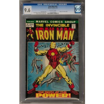 Iron Man #47 CGC 9.6 (OW) *0154559009*