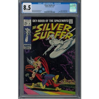 Silver Surfer #4 CGC 8.5 (C-OW) *0156812004*